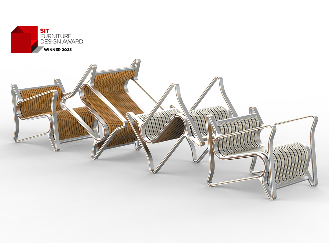IZZI Ambigram Chair ผลงาน