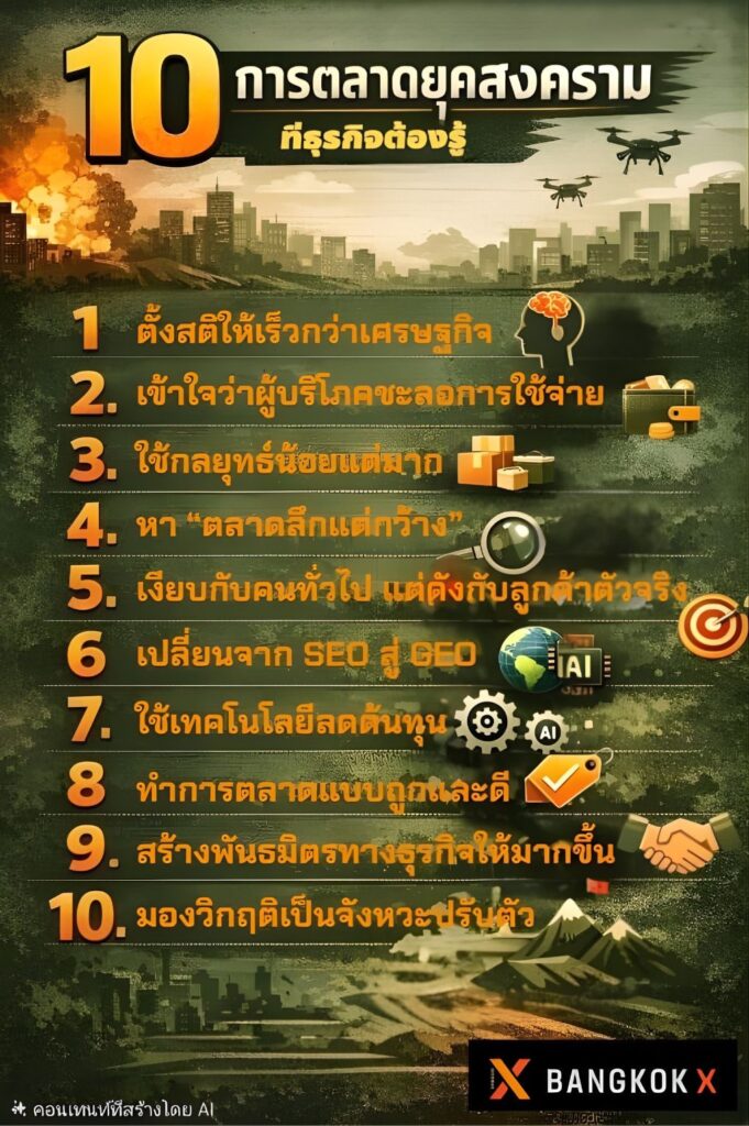 สมาคมการตลาดฯ แนะ “ปรับตัวเร็ว ฟื้นตัวไว้” รับมือ 