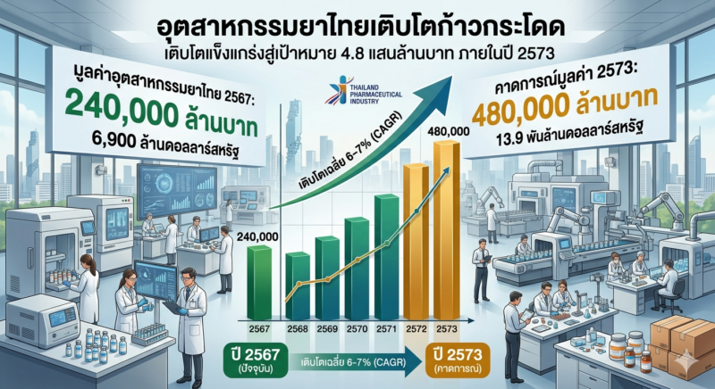 CPHI South East Asia งานอุตสาหกรรมยาอาเซียนที่กรุงเทพฯ รวมผู้ผลิตยาและเทคโนโลยีจากทั่วโลก