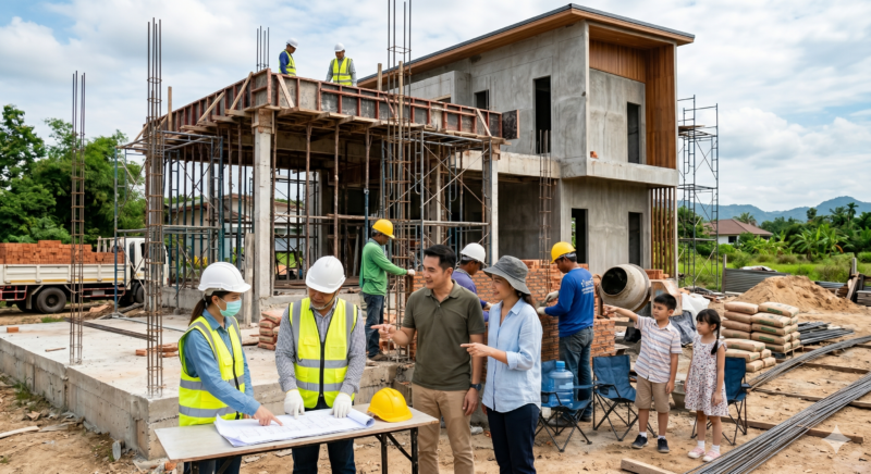 สมาคมธุรกิจรับสร้างบ้านเตือนผู้บริโภคตรวจสอบผู้รับเหมาก่อนจ้าง หลังพบความเสี่ยงทิ้งงานจากราคาถูกเกินจริงและต้นทุนก่อสร้างที่สูงขึ้น