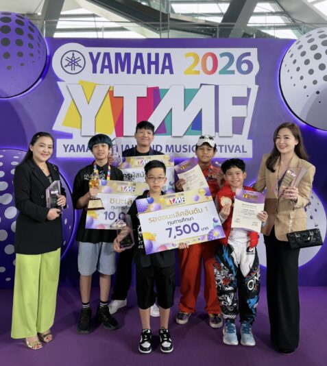 Music Ecosystem โรงเรียนดนตรียามาฮ่าและเด็กสุพรรณบุรีบนเวที YTMF 2026