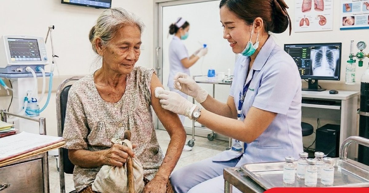 ปอดอักเสบ เสี่ยงรุนแรงในผู้สูงอายุและผู้ป่วยเปราะบาง